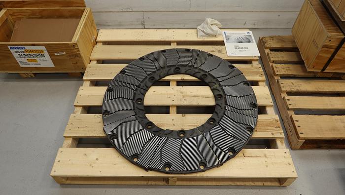 Used Andritz Sprout Bauer 34" Refiner Plate Set #44697