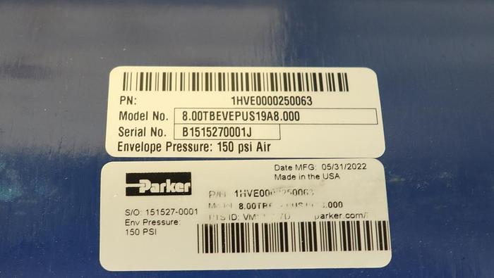 Used NPV 8" Air Operated Knife Gate Valve #46004