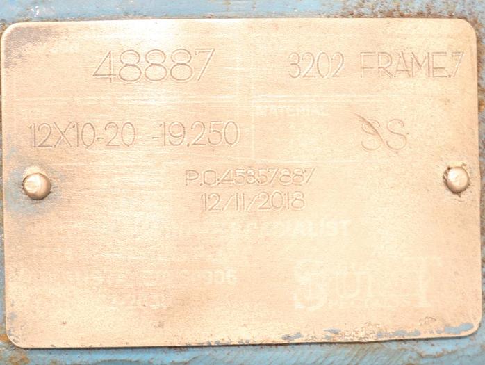 Used Warren 3202 Pump Power End #45835