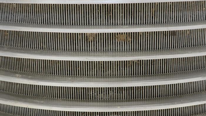 Used BLACK CLAWSON UV200 Pressure Screen Basket #44829