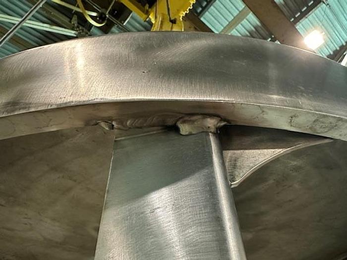 Used Fiberprep SPH-800 Pressure Screen 8-Foil Stainless Steel Rotator #43578