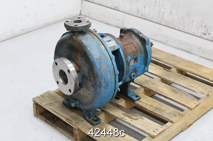 Used Goulds 3196 1.5x3x13 Pump #42448