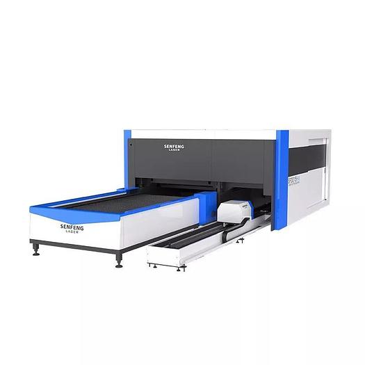 SF3015HM – Fully Enclosed Metal Tube And Sheet Fiber Laser Cutter