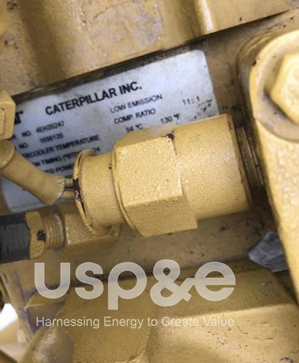 0.90 MW 2008 New Caterpillar G3516 Natural Gas Generator Set