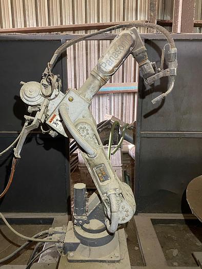Used Panasonic Robotic Weld Cell with Rotary Table,  Panasonic YA-1NAR61 Controller