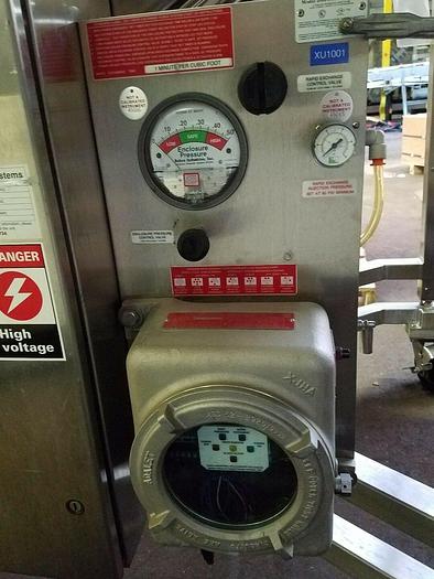 Used 316L SS Glove Box High Vacuum Carlisle