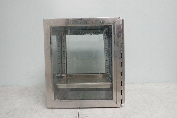 Used Boekel Stainless Steel And Glass Desiccator Cabinet