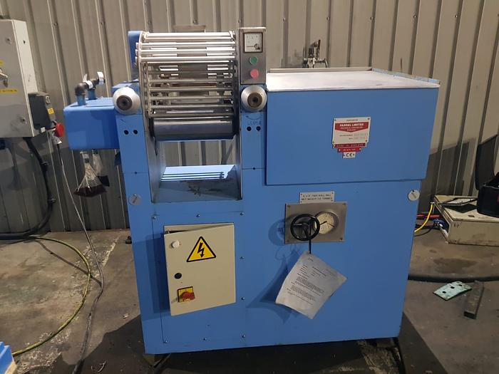 Used Farrel Bridge Farrel Bridge 300mm (12in) wide x 150mm (6in dia) two roll lab mill