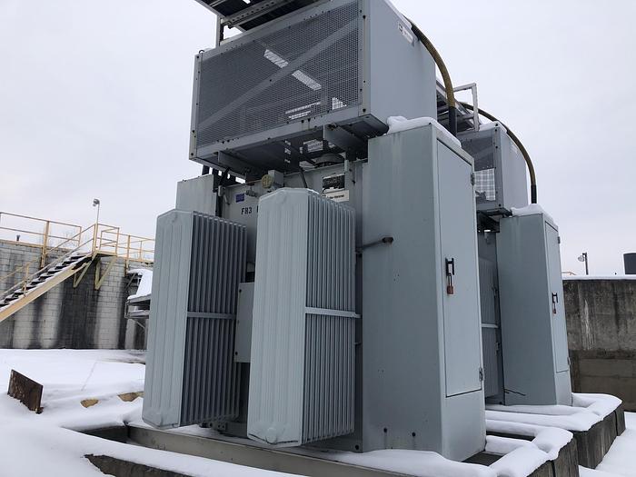 Used CUTLER HAMMER WET-TYPE TRANSFORMER 1000/1120-1150 KVA