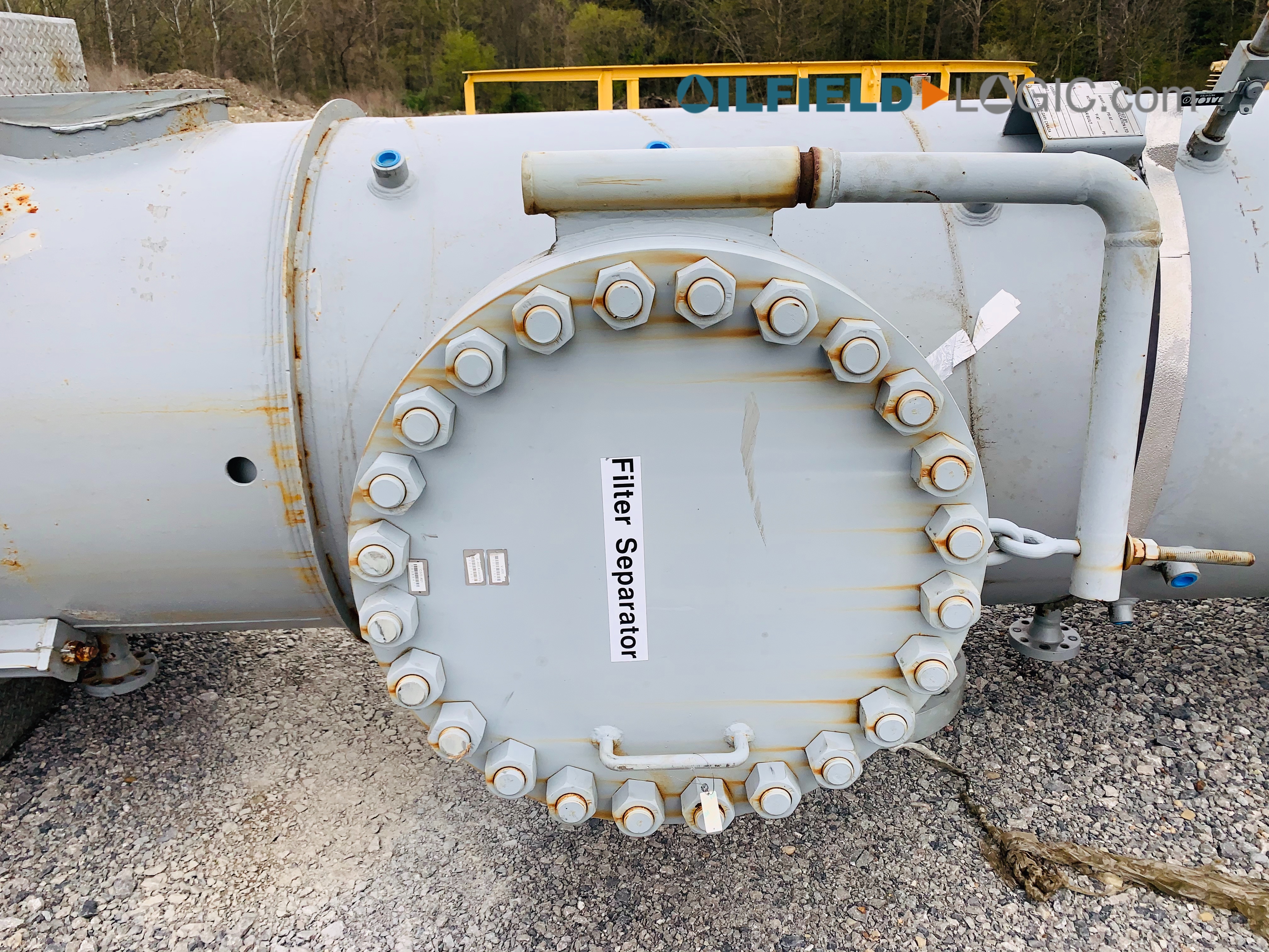 Used Filter Separator, Vertical, 42"x9'8", 1440#