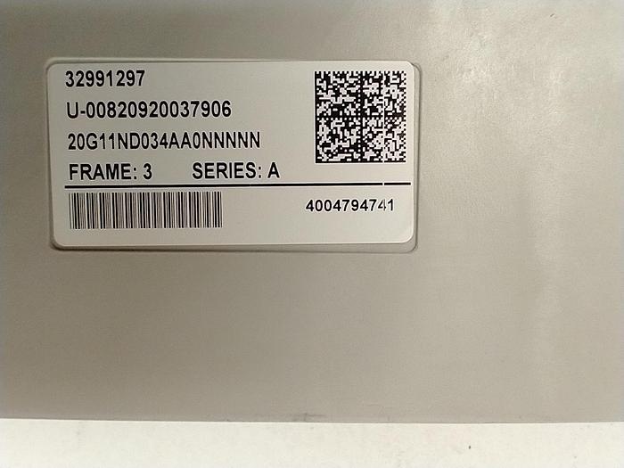 Used 2014 Allen-Bradley POWERFLEX 755 DRIVE 30HP 20G11ND034AA0NNNNN GH118