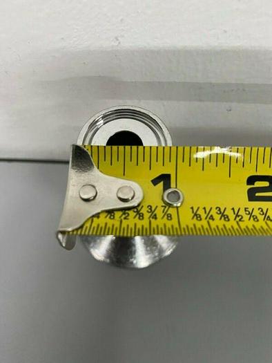 Used Stainless Steel 2.5" Sanitary Fitting Reducer 1/2" to 1"