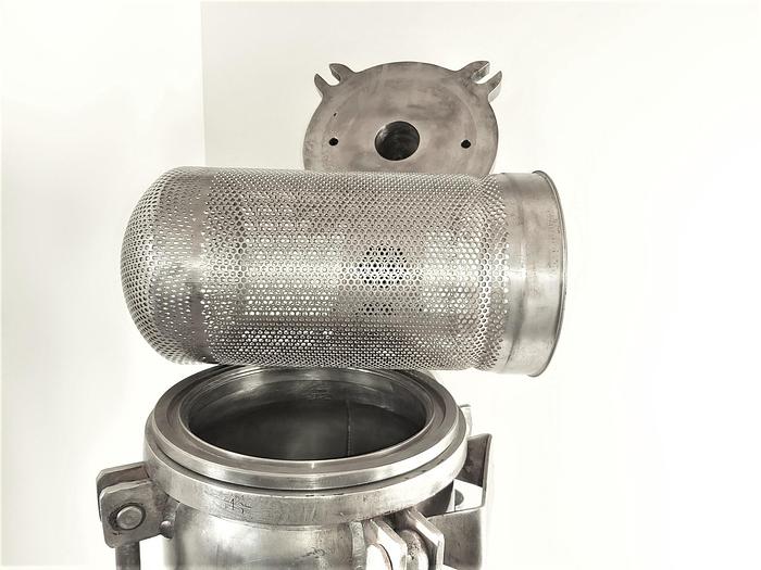 Generalüberholt Edelstahl Beutelfilter, Gr. 1, ca. 17L,  gebraucht - überholt