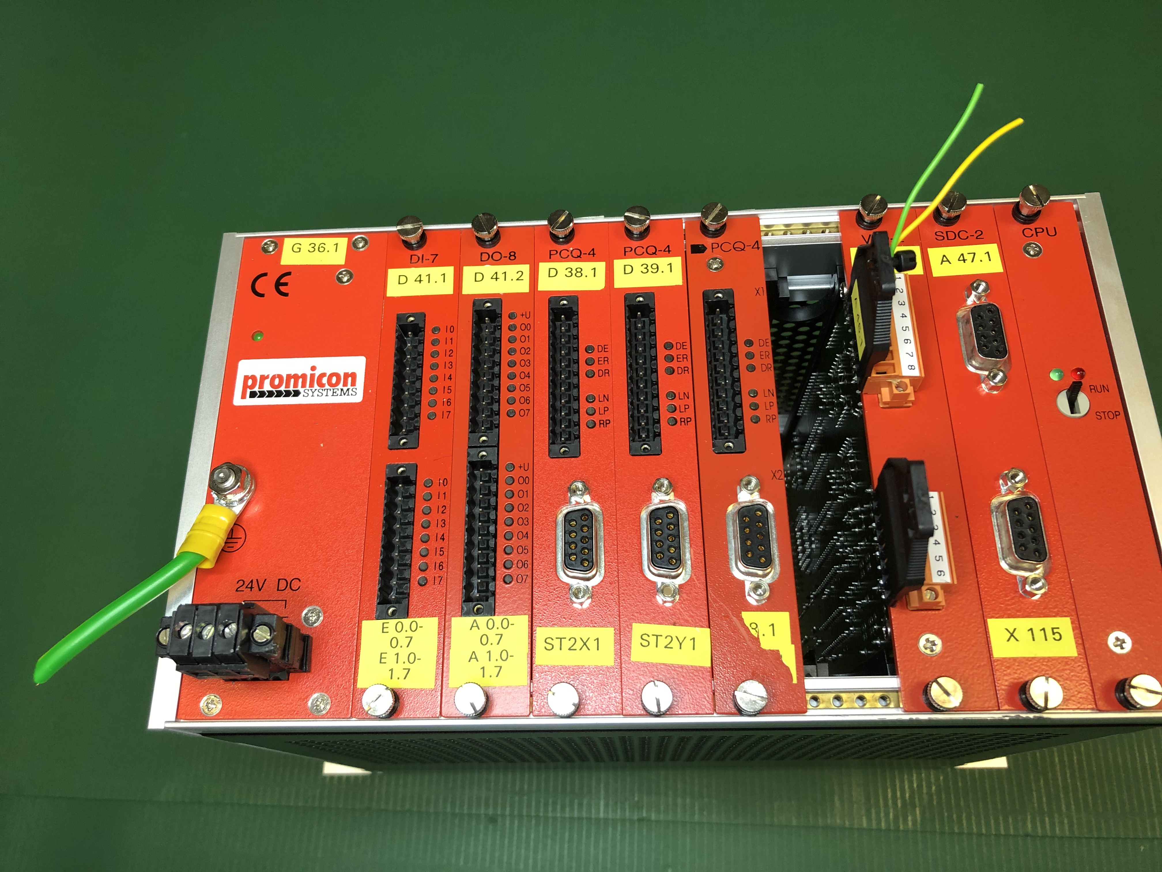 Used Promicon SBR-9 PCB Rack