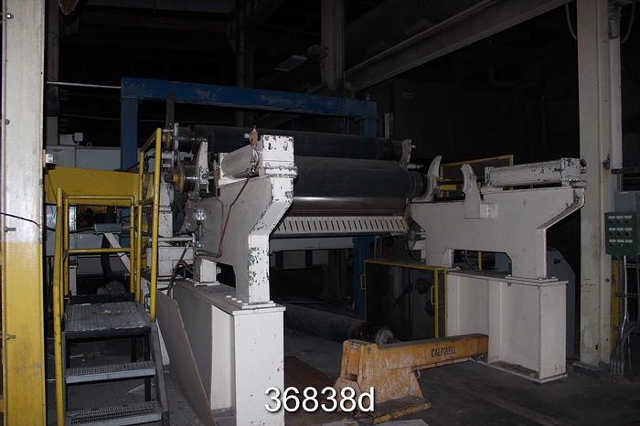 Used Rice Barton 102.5" Horizontal Track Reel, 36" Diameter Drum #36838