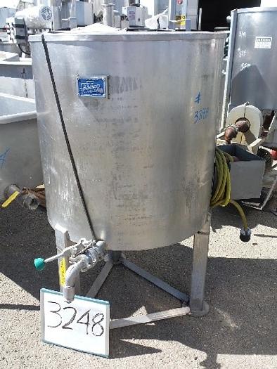 PTI 90 Gallon Vertical Stainless Steel Tank #3248