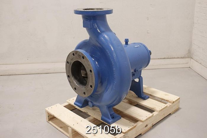 Used Goulds 3196 Goulds 3196, 6X8X15, Stainless Steel Casing, Stainless Steel Impeller, 6 Vane Impeller, 12" Diameter Impeller,  Stainless Steel Stuffing Box, Packing, Xlt Power End #25105