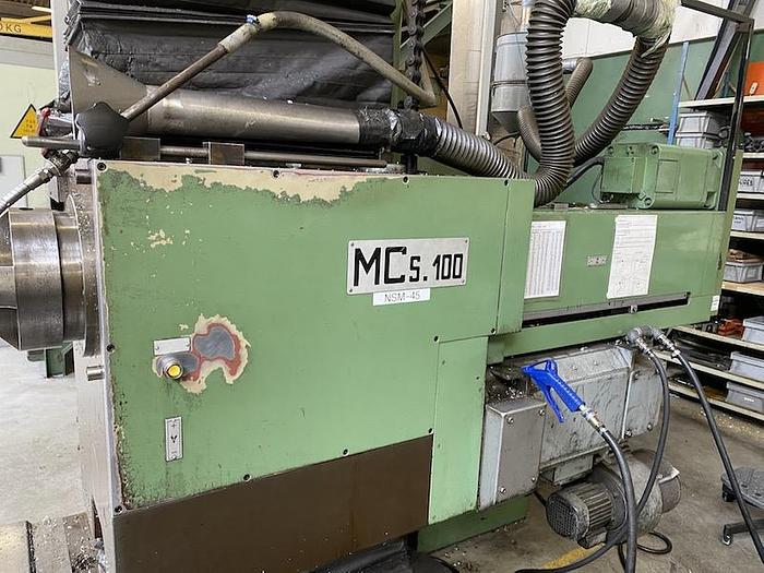 Used HORIZONTAL BORER, MANUF. MONTI, MODEL MCS 100