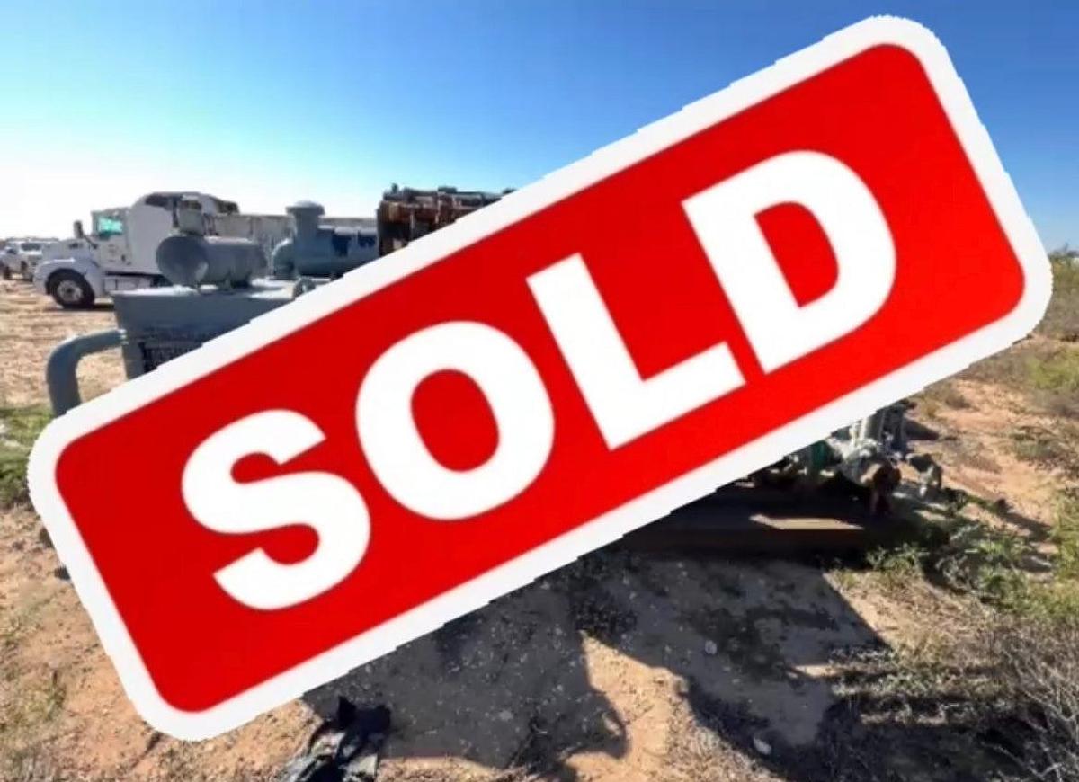 Used (SOLD) 2012 Tee Skidded Pump