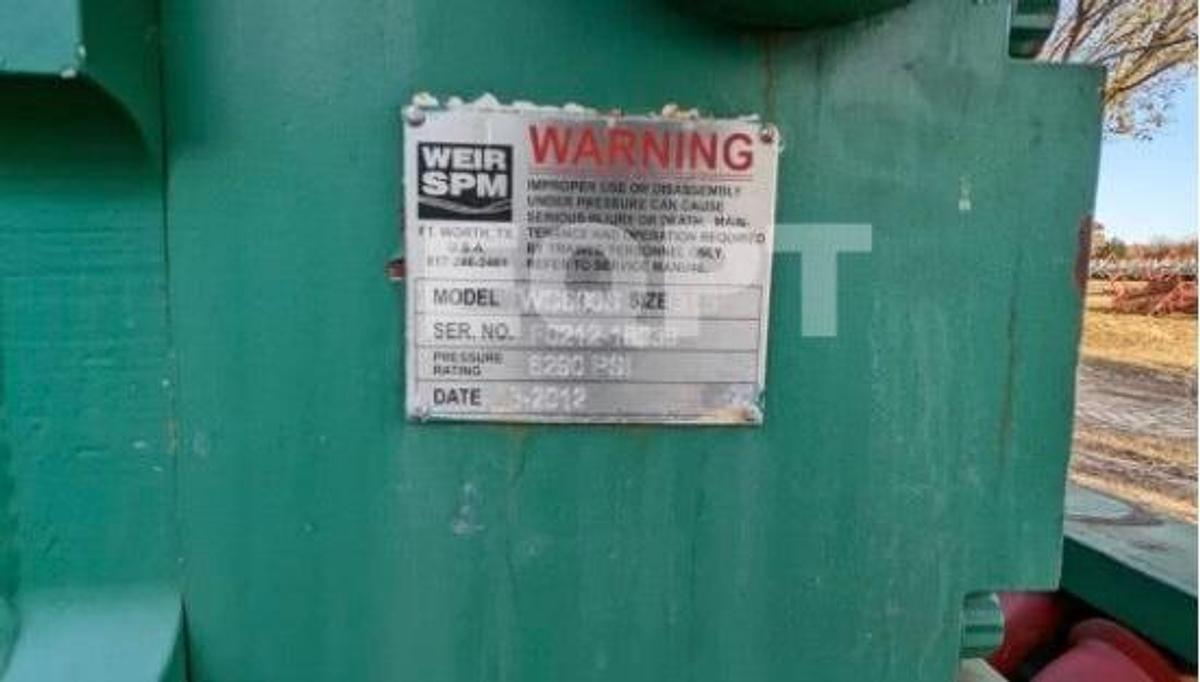 Used (SOLD) 600 hp Skidded Pump