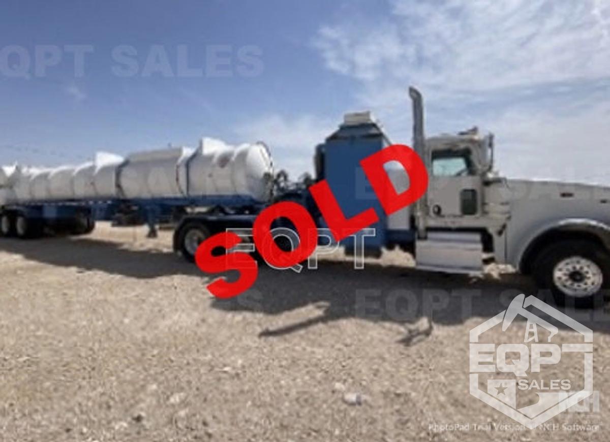 Used (SOLD) 2013 Peterbilt Hot Oil/Pump Truck Combo