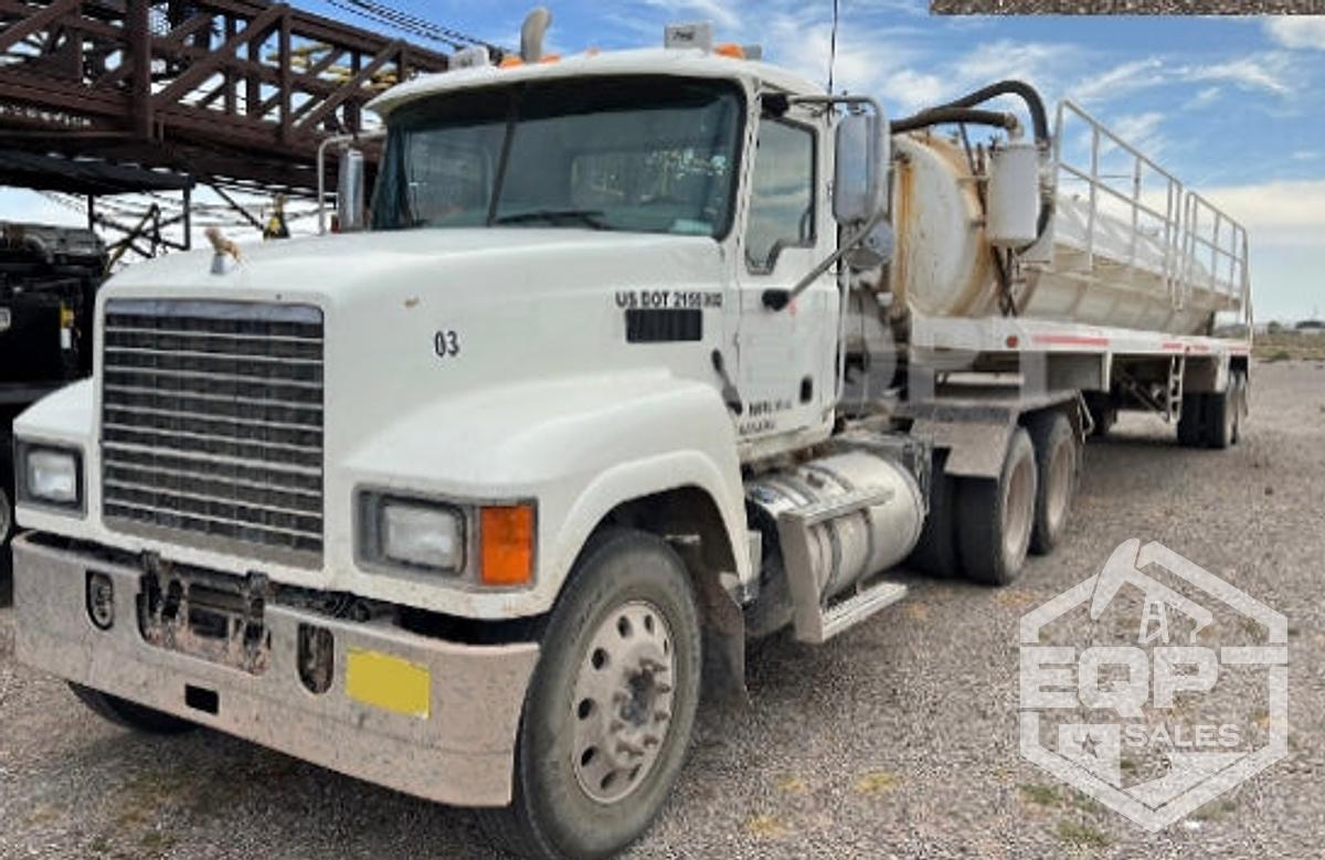 Used (SOLD) 2015 Vac Truck and Trailer