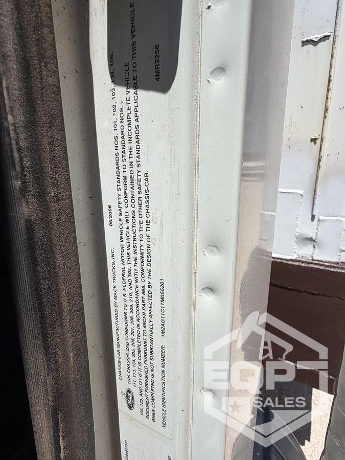 Used 2006 Mack Hot Oil Truck