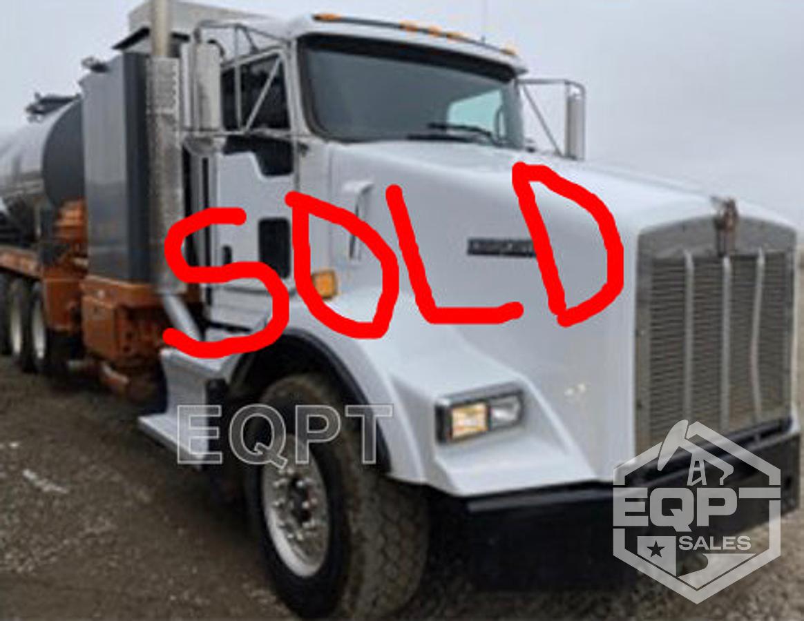 Used (SOLD) 2015 Kenworth T800 Hot Oil Truck
