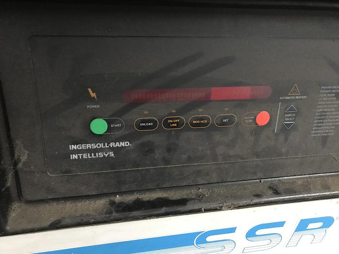 Used 75HP INGERSOLL-RAND WATER COOLED AIR COMPRESSOR