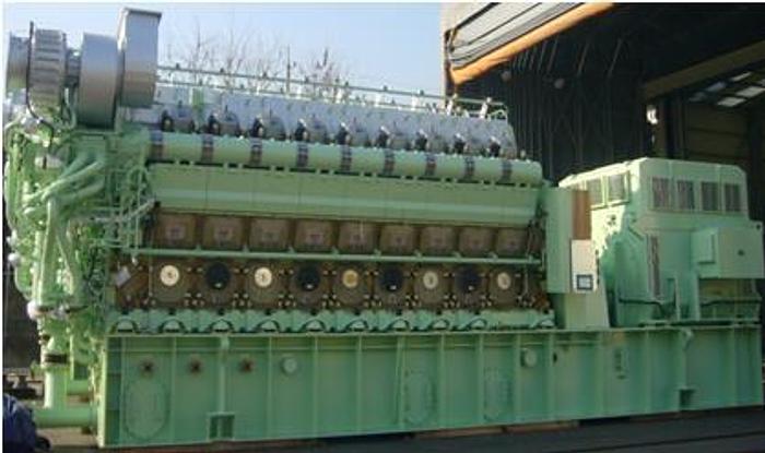 8.7 MW 2011 New MAN 18V32/40 HFO Generator Sets