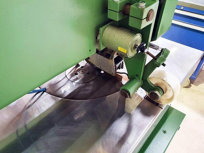 Used Kuper veneer zig-zag splicer machine, type FW/ 1200-E, year 1995