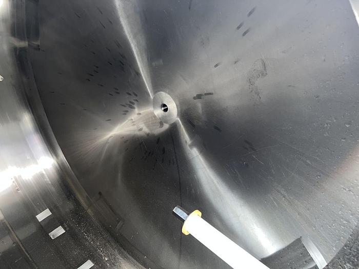 Used Tank, 1,550 Gallon, Stainless Steel, Jacket, 50 BBL Brite Tank, #S744692