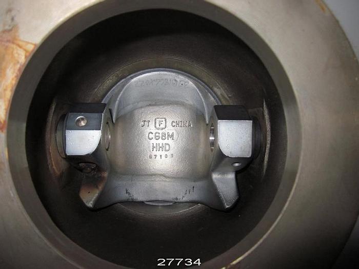 Refurbished Fisher V150 4" V-Ball, Fisher V150B, Steel Body, Stainless Steel V-Ball, Stainless Steel Shaft, Composite Seat, Type 1052 Actuator, Size 33, Pdto, Series 3600 Positioner, Rebuilt Or New. #27734