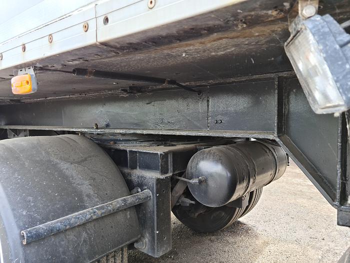 Used 2003 HFR 2 AXLE/ CITY/ FRIDGE TRAILER/ OPEN SIDE/ LOADING LIFT STEERING AXLE FRIDGE UNIT