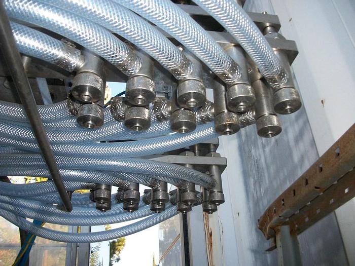 Used Depositor, In-line, 20-head, S/st, 2-Lane, Pneumatic, #S740239