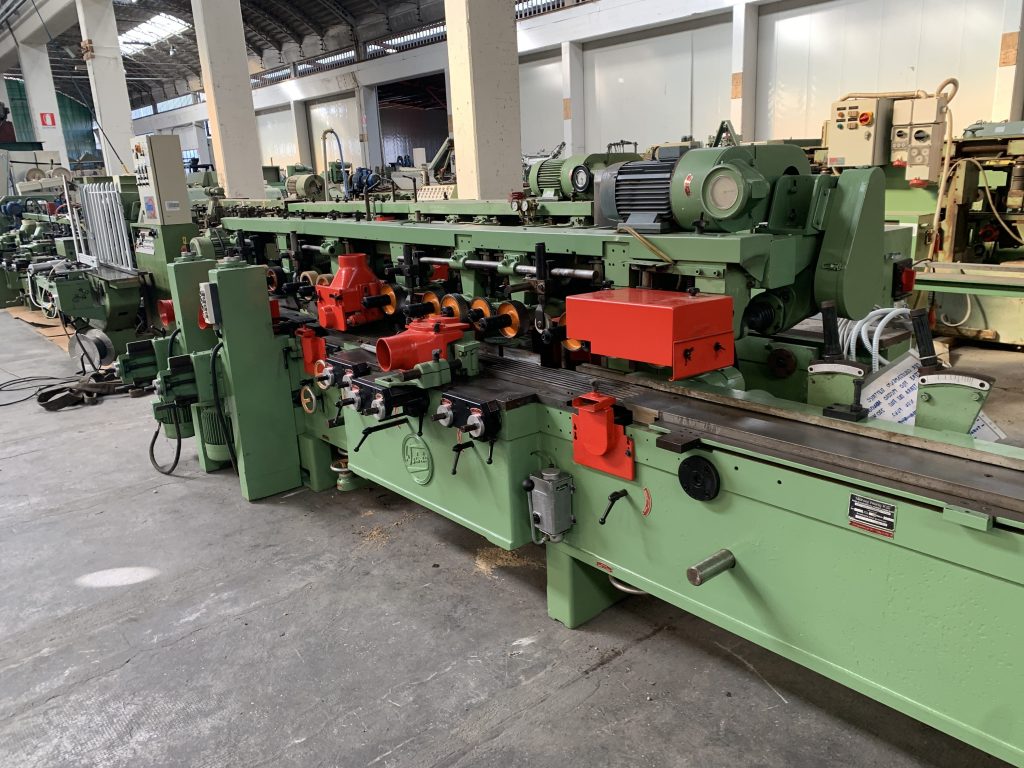 Usato Scorniciatrice marca Weinig modello PFA 17N a 8 alberi
