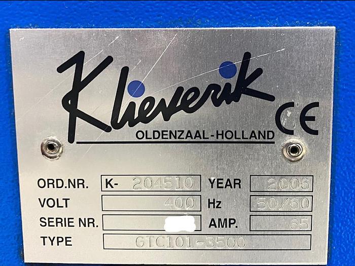 Used 2006 Klieverik GTC101-3500