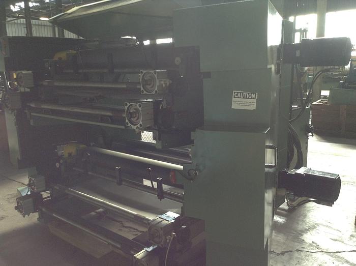 Used 54" WIDE RETROFLEX K SERIES HD 2 COLOR STACK FLEXO PRESS - PENDING SALE