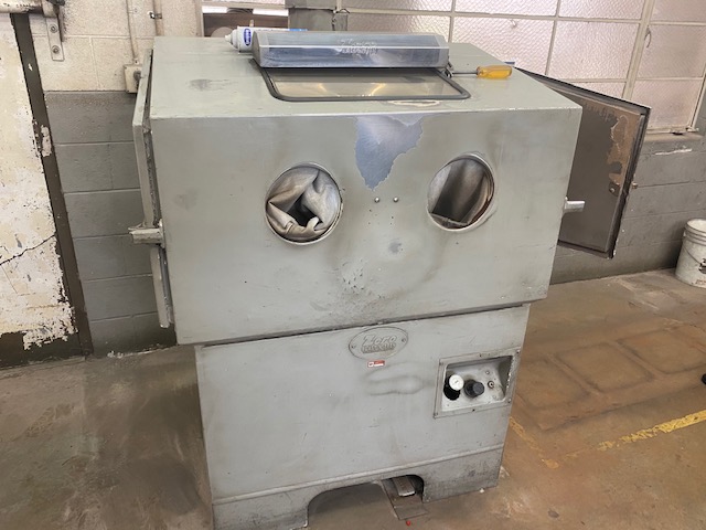 Used Zero B-300-f Blast Cabinet 26" X 42" X 26" #5991