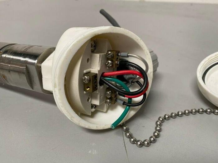 Used Viatran 23BTBDA571AG Stainless Steel Pressure Transducer w/ 1" Sanitary Fitting