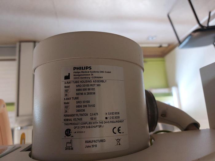 Used Digital Rad/Fluoro Room Philips Digital Diagnost TH2 VM