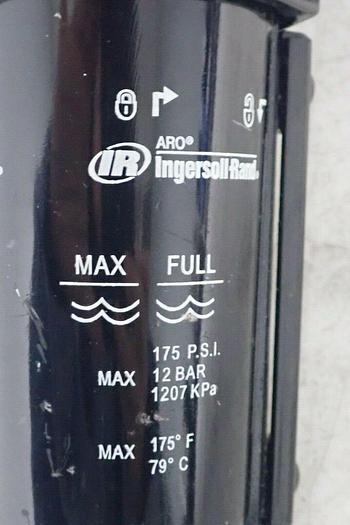 Used Ingersoll Rand ARO Pneumatic Lubricator with Gauge