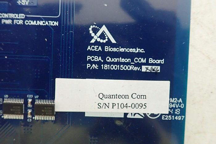 Used ACEA Biosciences Agilent 181001500 PCBA Quanteon_COM Board
