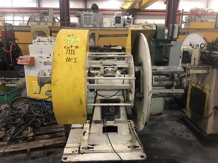 Used 2,500 LBS X 18” LITTELL DOUBLE END UNCOILER
