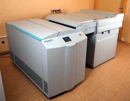 Used Heidelberg Hercules Basic film imagesetter 1999