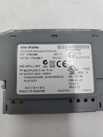 Used Allen-Bradley 1734-OB8