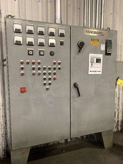 Used 2006 PANGBORN 8 WHEEL CONTINUOUS MESH BELT MACHINE (On Hold)