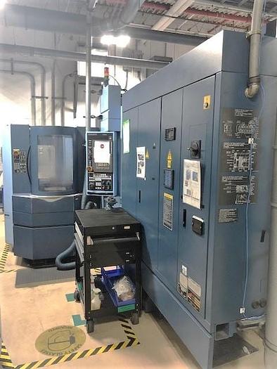 Used 2008 Matsuura 2007 Matsuura H.Plus 300-PC11 Horizontal Machining Center with 11 Pallet Pool