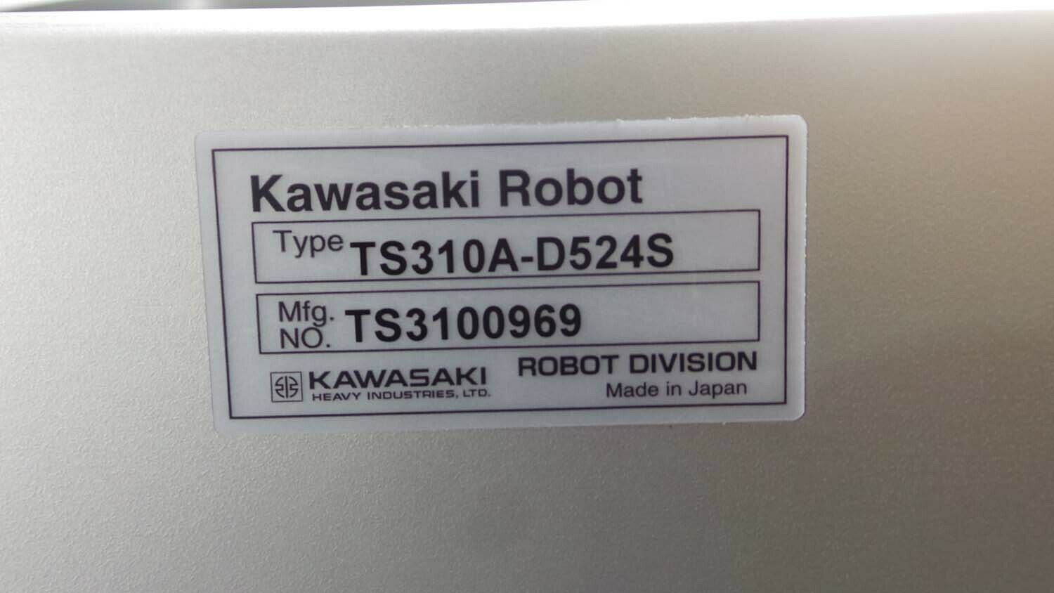 Used Kawasaki TS310A-D524S Robot