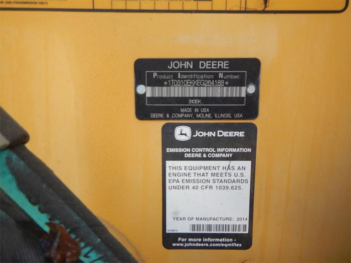 Used 2014 DEERE 310K EP
